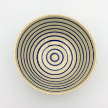 Carica l'immagine nel visualizzatore di Gallery, Ciotola Gres a Righe Blu