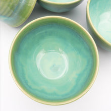 Carica l'immagine nel visualizzatore di Gallery, Ciotola Gres Verde Acqua