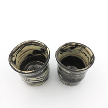 Carica l'immagine nel visualizzatore di Gallery, Coppia Bicchierini Gres Marmo