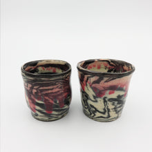 Carica l'immagine nel visualizzatore di Gallery, Coppia Bicchierini Gres Marmo