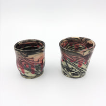 Carica l'immagine nel visualizzatore di Gallery, Coppia Bicchierini Gres Marmo