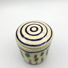 Carica l'immagine nel visualizzatore di Gallery, Barattolo da cucina in Gres dipinto a mano. Ceramica artigianale moderna