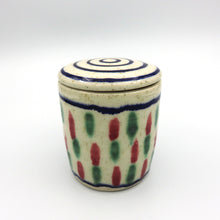 Carica l'immagine nel visualizzatore di Gallery, Contenitore da cucina in gres dipinto a mano. Domenico Guardiani Ceramica