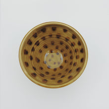 Carica l'immagine nel visualizzatore di Gallery, Ciotola Ambra Pois