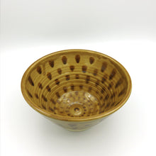 Carica l'immagine nel visualizzatore di Gallery, Centrotavola Gres Ambra Pois